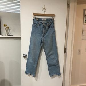 Levi's Ribcage Straight Jeans - Size 26